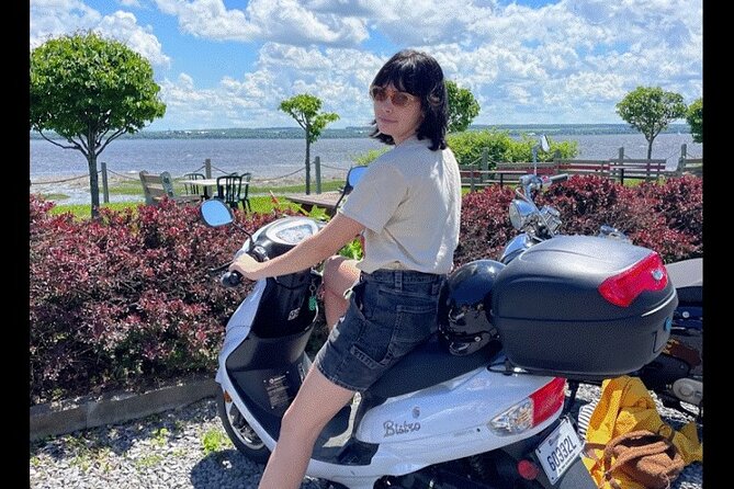 Quebec City - Scooter Rental on Ile d'Orléans - Choosing a route around all six villages