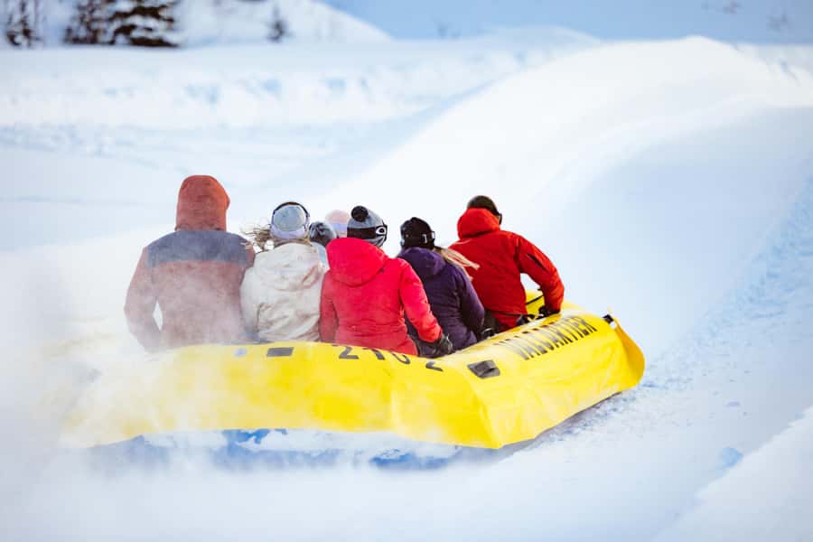 Quebec City: Snow Tubing at Village Vacances Valcartier - Avalanche, Tornado, and Snow Rafting