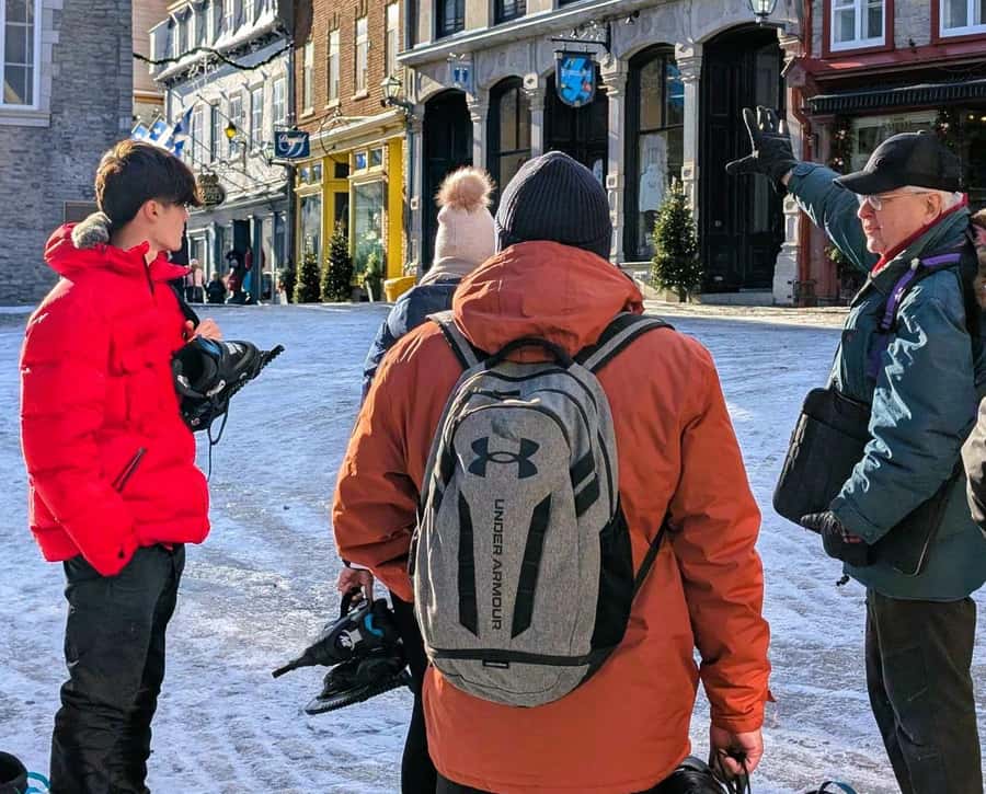 Quebec City: Winter Magic Tour - Starting in Petit-Champlain near the river
