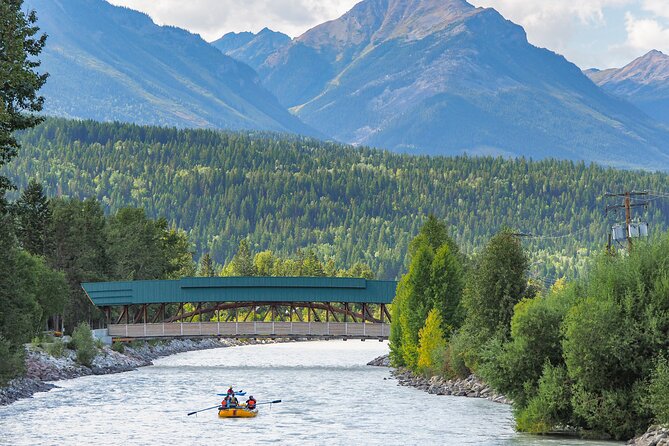Rafting Adventure on the Kicking Horse River - Getting fitted with rafting gear