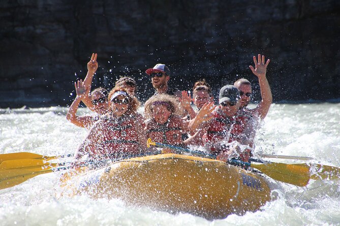 Rafting Athabasca Falls Run in Jasper - Equipment, photographs, and practical comfort