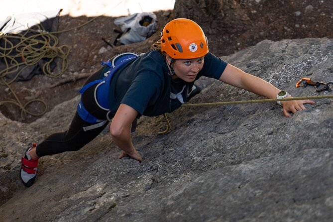 Rock Climbing Adventure in Banff: Beginner - Banff National Park is part of the reward