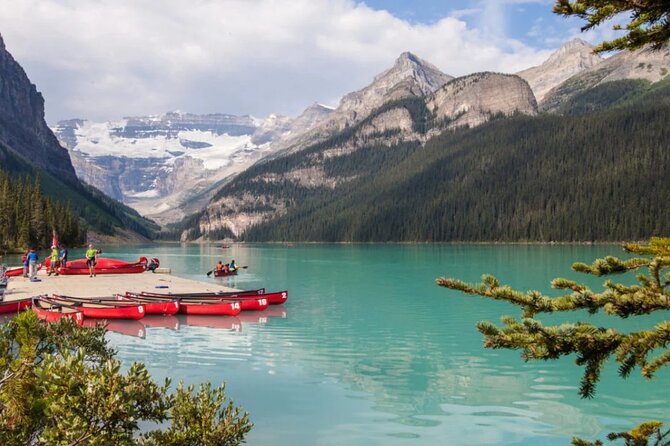 Rockies Grand Advanture: Moraine & Louise Lakes, Waterfall Tour - Moraine Lake and the Rockpile Trail