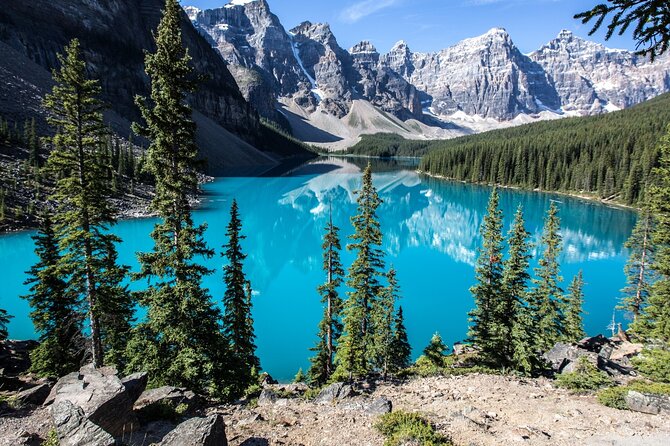 Rockies Grand Advanture: Moraine & Louise Lakes, Waterfall Tour - The 7:00 am start from Calgary
