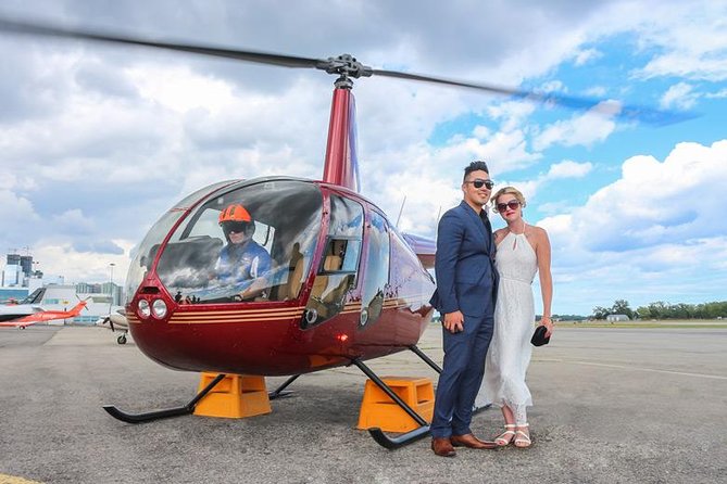 Romantic Jewel - Private Helicopter Tour for 2 - Why the CN Tower view is worth the price