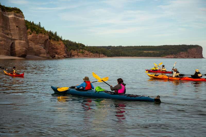 Saint John: Guided Kayaking Tour of St. Martins Sea Caves - Entering the St. Martins sea caves