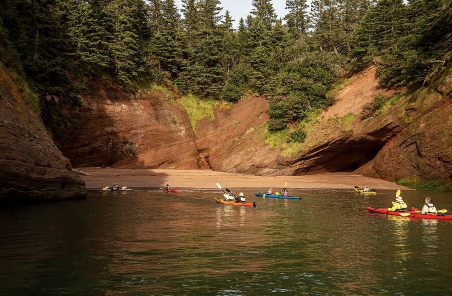 Saint John: Guided Kayaking Tour of St. Martins Sea Caves - What the $74 price really includes