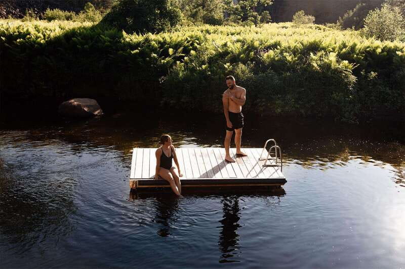 Saint-Sauveur: relaxation session in a Nordic thermal spa - The Simon River View Is the Main Reward