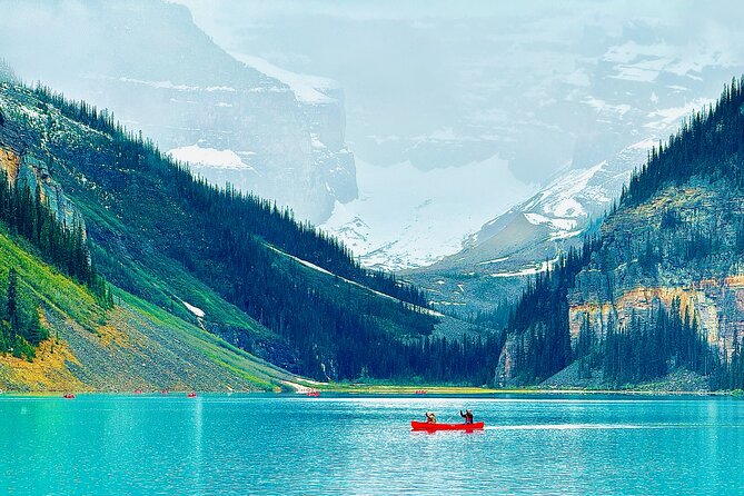 ShuttleBus 2way Banff to Lake Louise (1Hr) and Moraine Lake (1Hr) - What happens when Moraine Lake closes