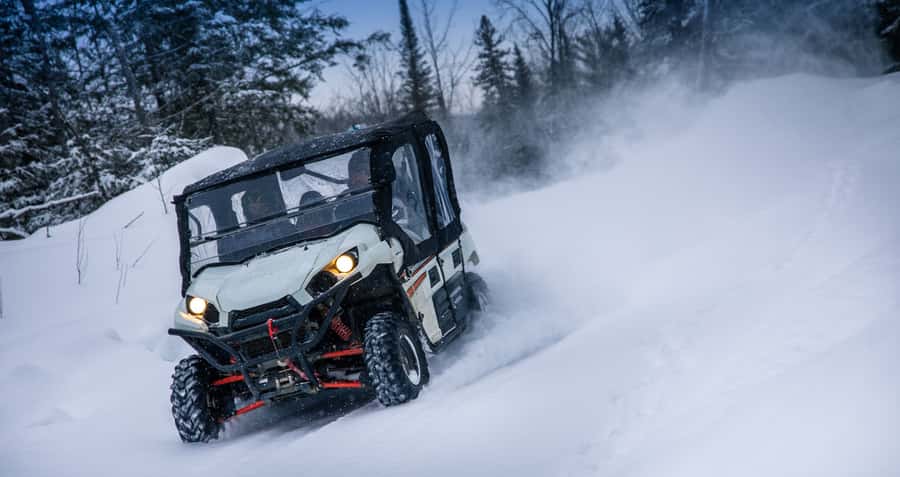 Side-by-Side ATV Guided Off-Road Tour near Mont-Tremblant - Riding the Club Iroquois Trails