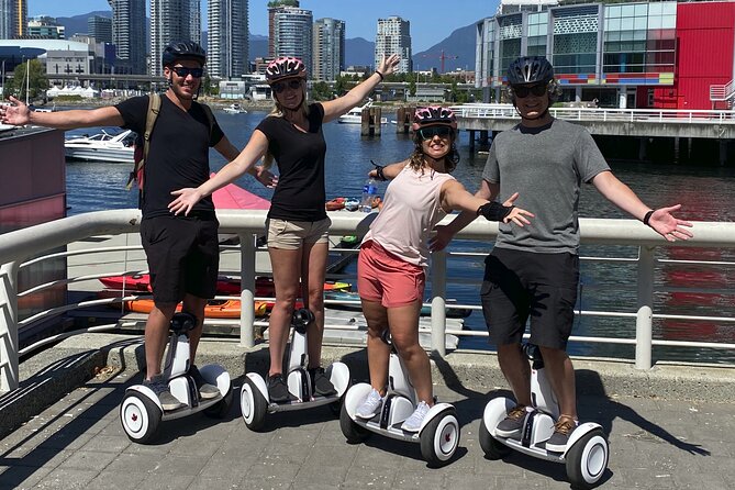 Small Group Segway tour to False Creek/English Bay - Following the seawall toward Kitsilano Beach