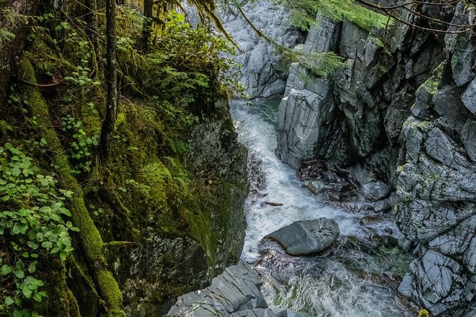 Squamish Canyon - A family stop with a playground, but not a stroller route