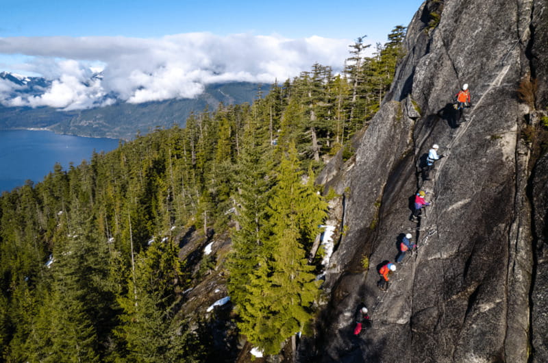 Squamish: Via Ferrata Climbing Adventure - Meeting at the Sea to Sky Gondola summit