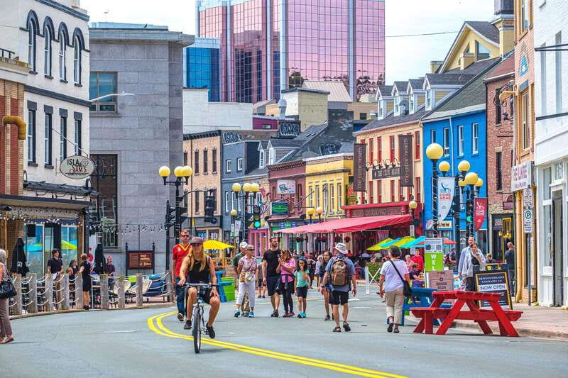 St. John's: Guided Walking Tour of the City - The Anglican Cathedral and Jellybean Row photographs