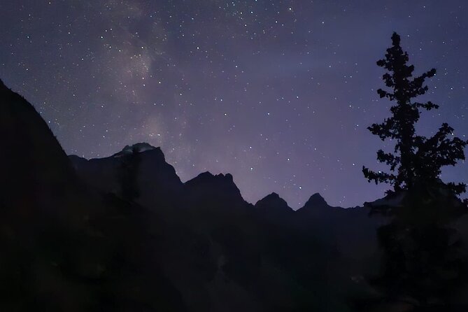 Sunset at Moraine Lake & Stargazing Tour from Canmore/Banff - The lakeshore walk at dusk