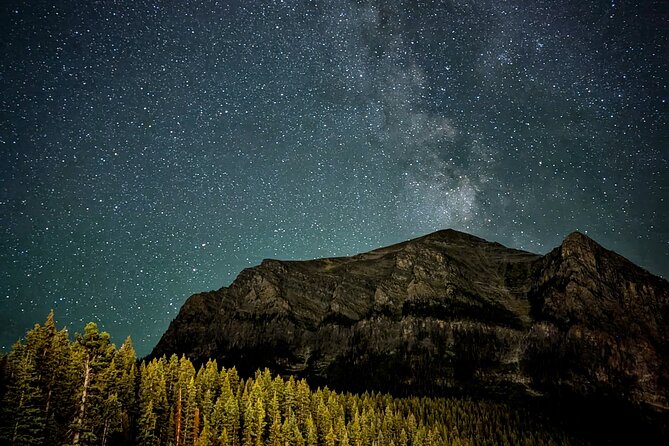Sunset at Moraine Lake & Stargazing Tour from Canmore/Banff - Sunset from the rockpile