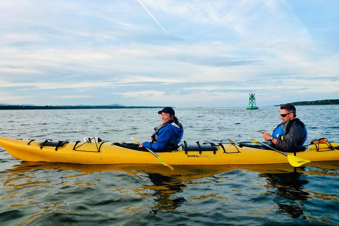 Sunset Sea-Kayaking Excursion on St. Lawrence River - Seeing Orléans Island from the Coast
