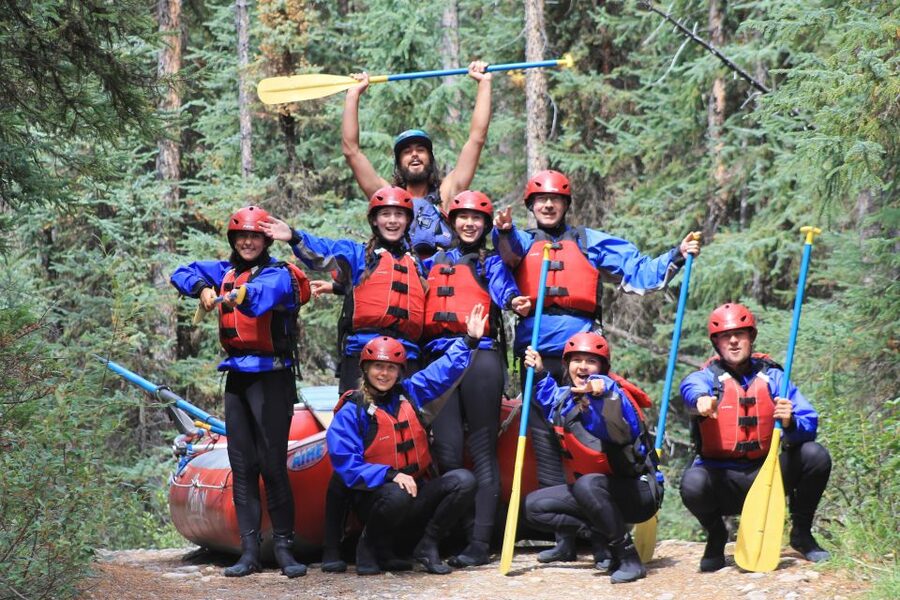 Sunwapta Challenge Whitewater Rafting in Jasper - Thirty minutes of safety instruction before the action