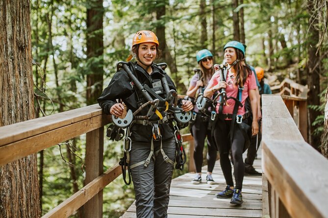 Superfly Ziplines on Cougar Mountain - includes 4 ziplines! - Forest, river, and mountain views