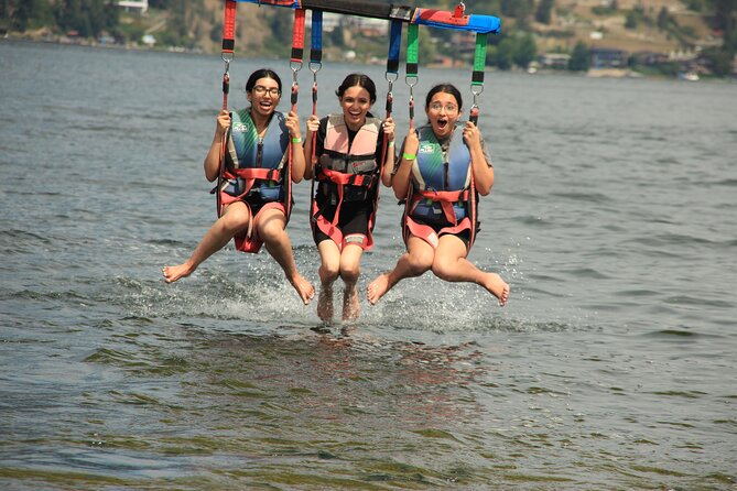 Tandem Parasailing Experience in Kelowna - Making the most of your time on the water