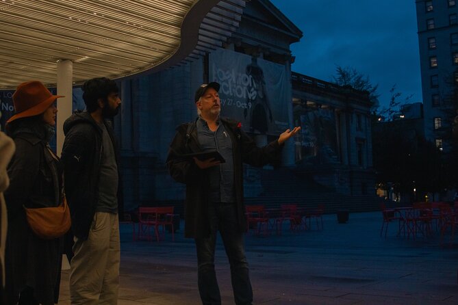 The Haunting of Vancouver Film Tour - Starting beneath the Vancouver Art Gallery