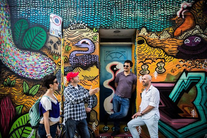 The Montreal Street Art & Mural Tour - Plateau-Mont-Royal: murals among ordinary streets