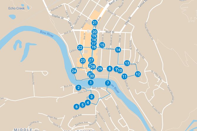 The Sights of Banff: a Smartphone Audio Walking Tour - Starting with gardens, government, and Banff’s early story
