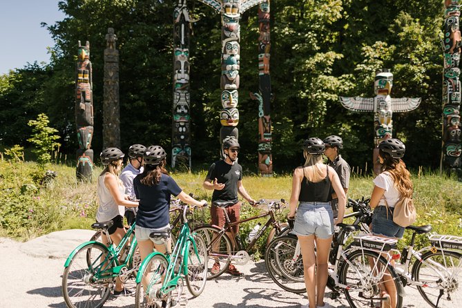 The Stanley Park Bicycle Tour by Cycle City Tours - Stanley Park’s seawall and the views beyond it