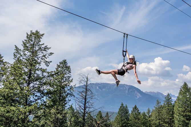 Thrilling 2-Hour Zipline Tour in Radium Hot Springs - Key points at a glance