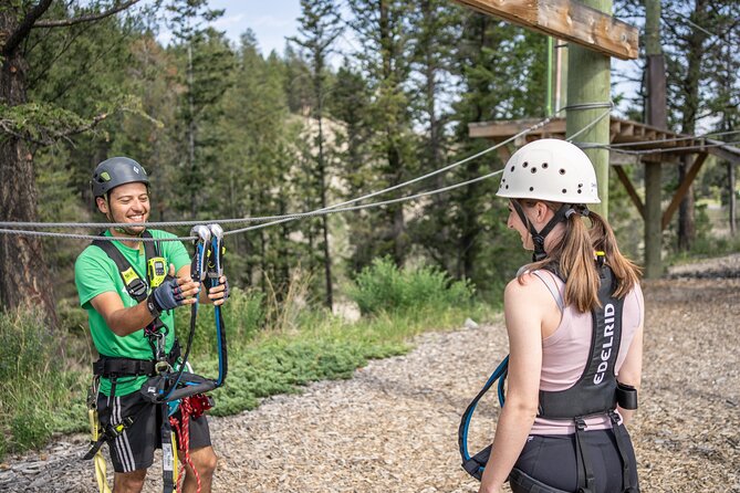Thrilling 2-Hour Zipline Tour in Radium Hot Springs - Training first, then the real course
