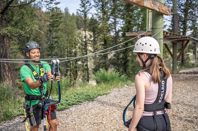 Thrilling 2-Hour Zipline Tour in Radium Hot Springs - The sixth line adds a playful challenge