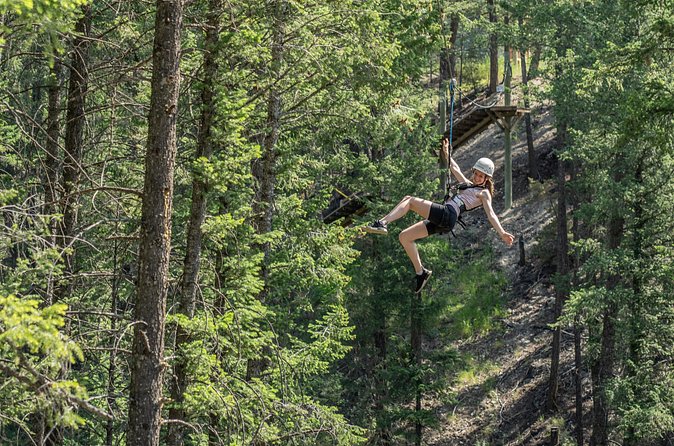 Thrilling 2-Hour Zipline Tour in Radium Hot Springs - A two-minute walk to the big viewpoint