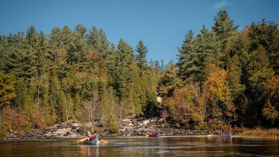 Toronto: Algonquin Park and Ragged Falls Day Trip - The Huntsville break after two hours