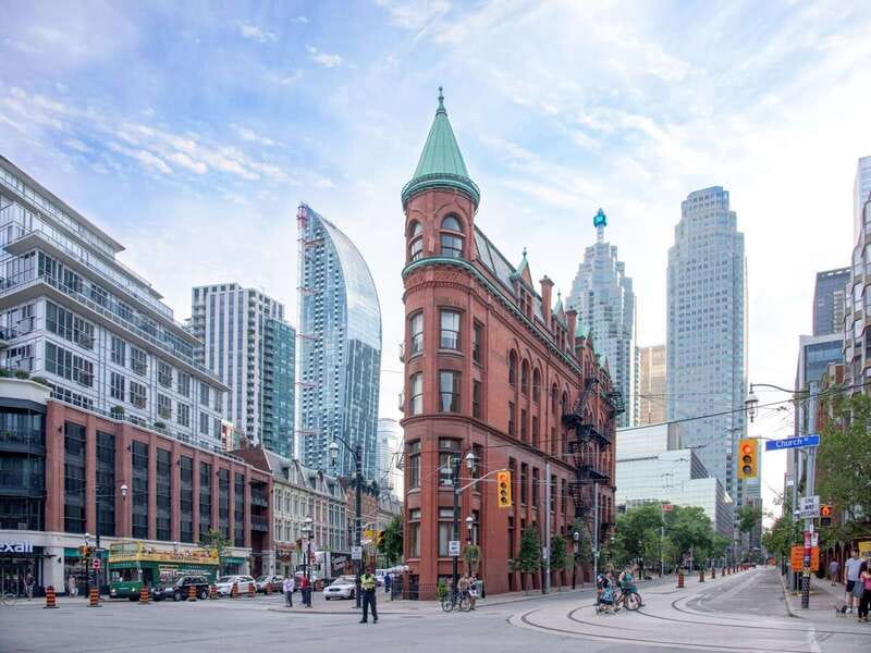 Toronto: City Highlights Walking Tour | 3-Hour - The Gooderham Building and Adelaide Courtyard