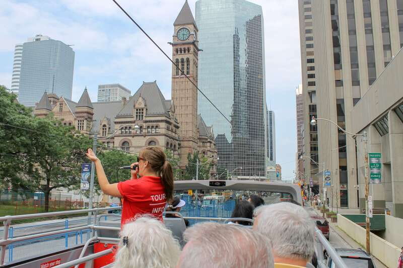 Toronto: City Sightseeing Hop-On Hop-Off Bus Tour - Open-top views, winter trolleys, and Toronto weather