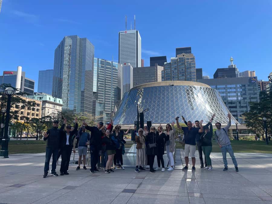 Toronto Discovery District Highlights Tour | 2-Hour - Nathan Phillips Square gives you a clear starting point