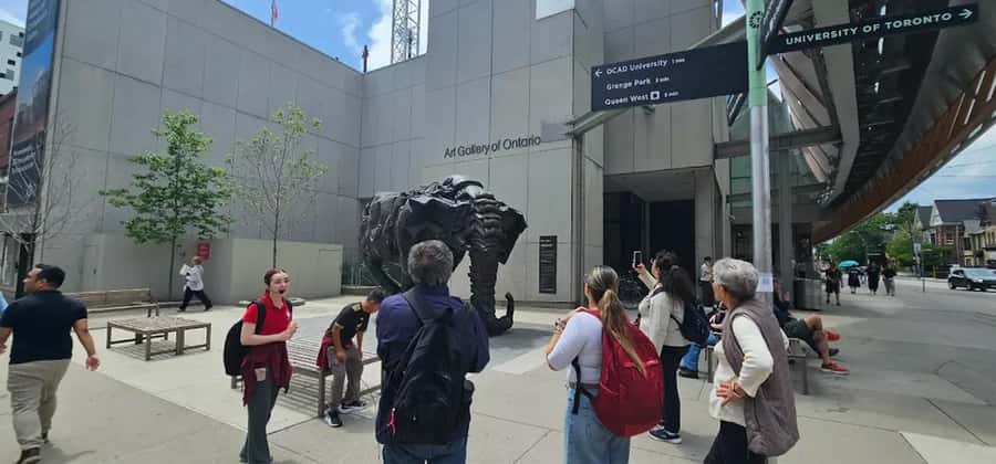 Toronto Discovery District Highlights Tour | 2-Hour - Soldiers’ Tower adds a personal note