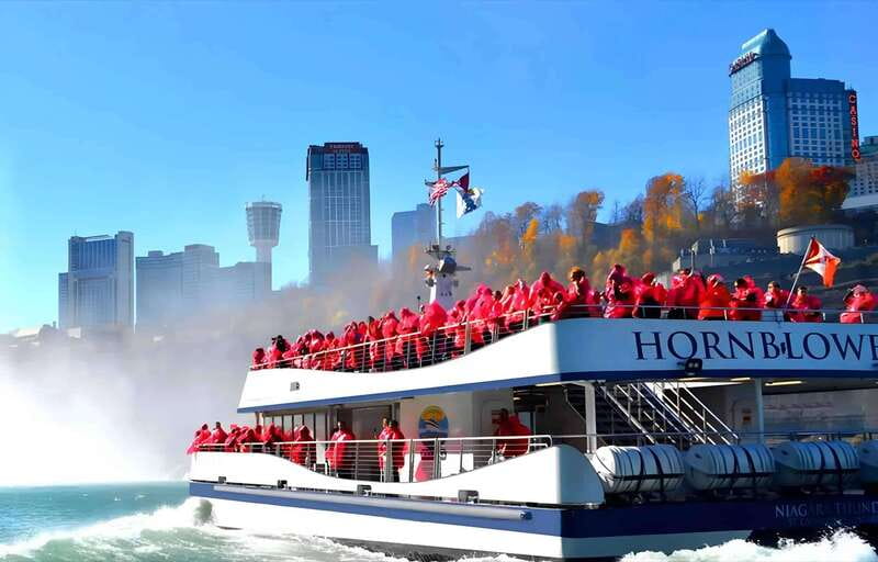 Toronto: Niagara Falls, Boat Ride & Journey Behind the Falls - The Floral Clock, power stations, and changing extras