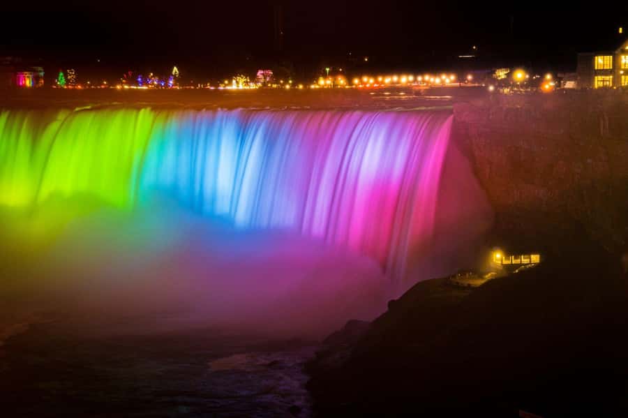 Toronto: Niagara Falls Evening Tour with Fireworks - The Whirlpool lookout: a quick natural preview