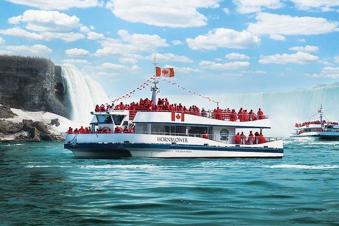 Toronto, Niagara Falls & Thousand Islands VIP 2–Day Trip - Niagara Falls from the wheel and the water