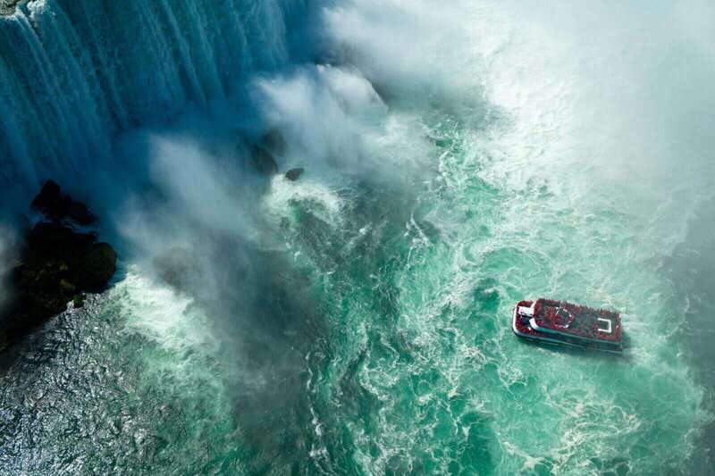 Toronto: Niagara Falls Tour with Cruise and Behind The Falls - Niagara Whirlpool Rapids and the changing river