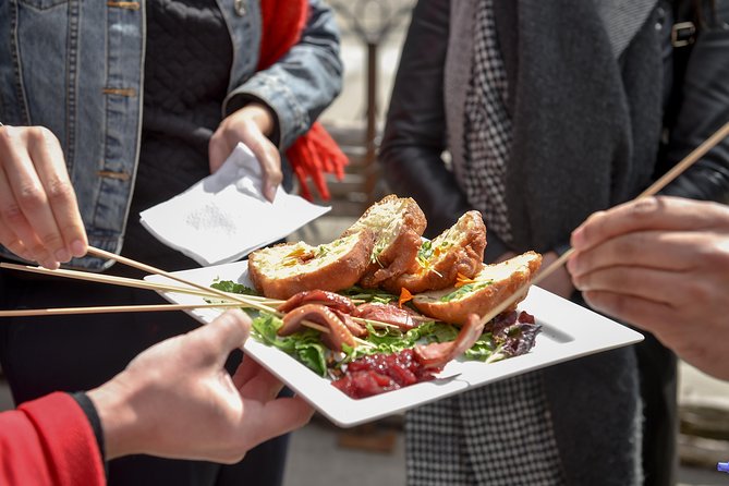 Toronto's International Food Tour - Kensington Market - Tibetan momos and butter tea