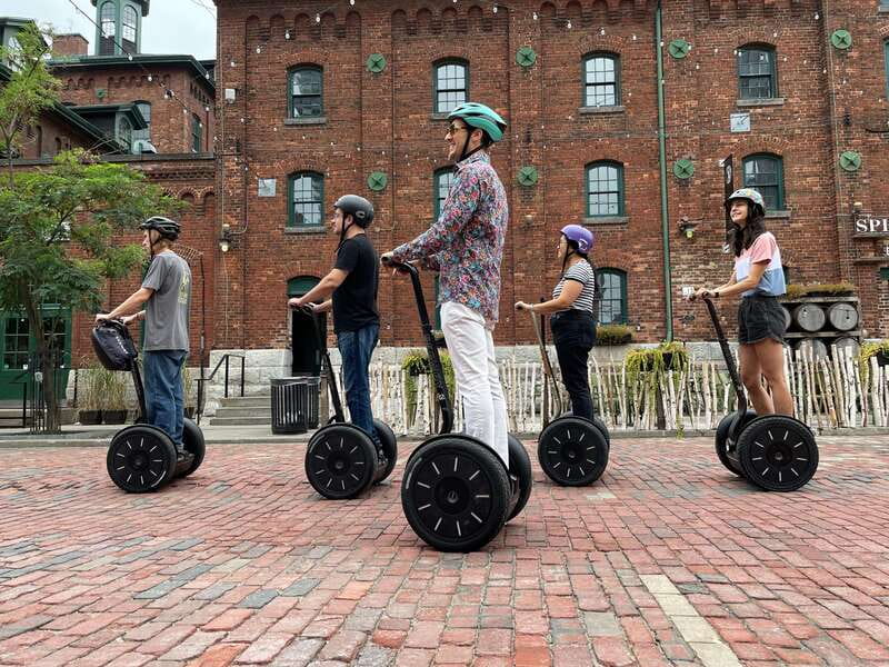 Toronto: Short Distillery District Segway Tour - A 30-minute route with a clear tradeoff
