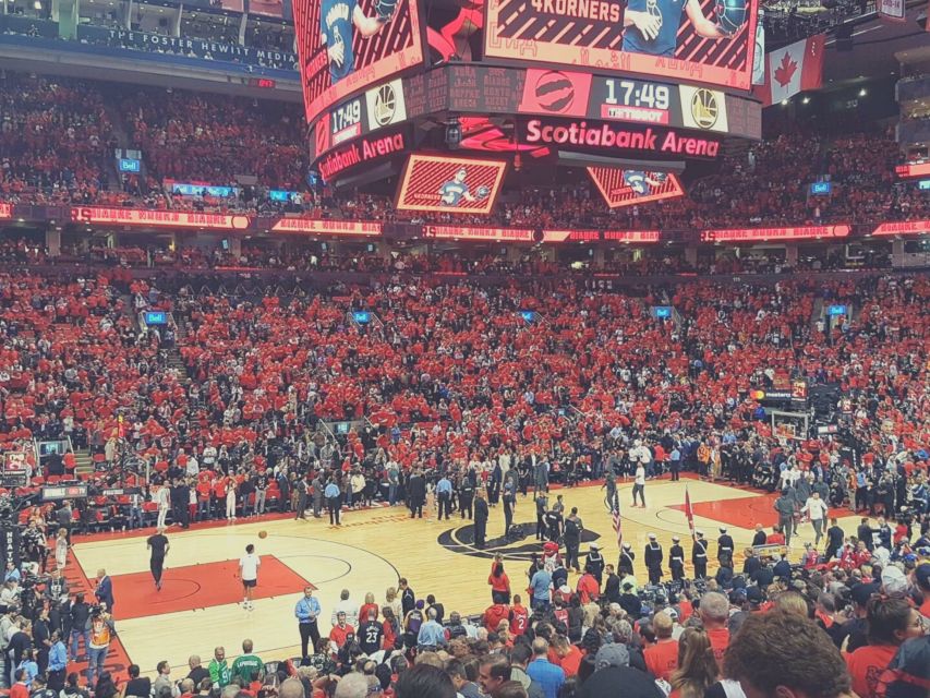 Toronto: Toronto Raptors NBA Game Ticket at Scotiabank Arena - Food, drinks, and the cashless setup