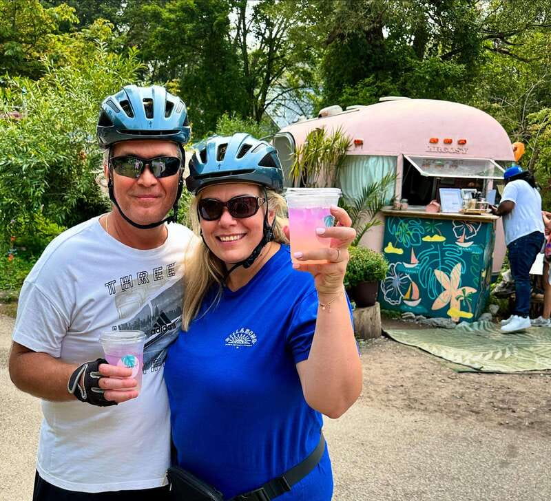 Toronto Waterfront and Islands Guided Bicycle Tour - The 15-minute ferry ride changes the view