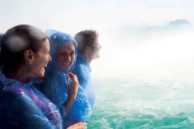 Tour to Niagara Falls with skip the line Cruise - The Whirlpool Rapids show the river’s force