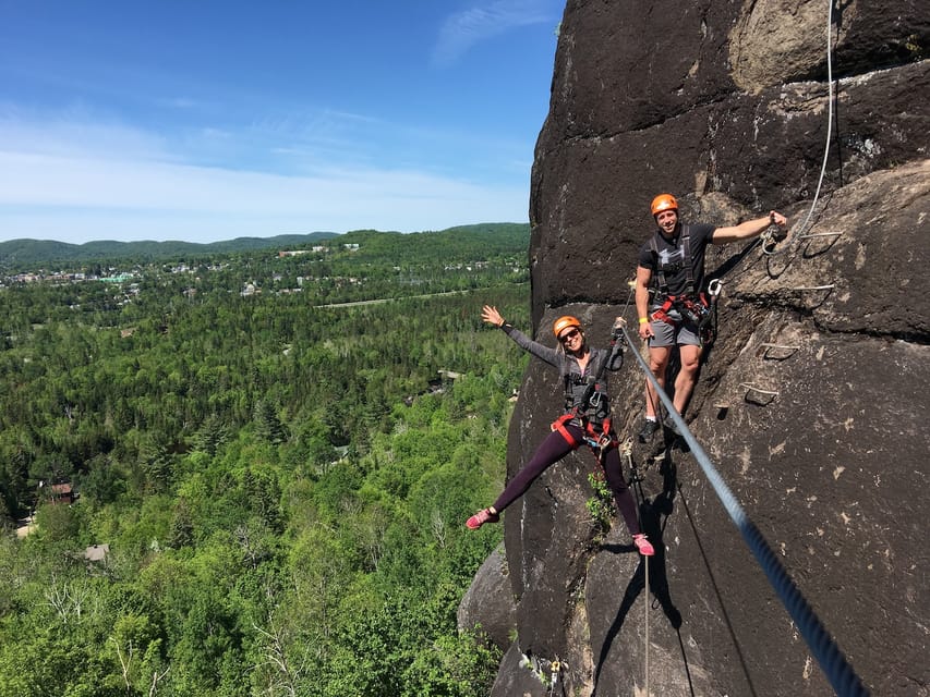Tyroparc: Via Ferrata and Hiking in the Laurentians - From Tyroparc to the foot of Cap Beauséjour