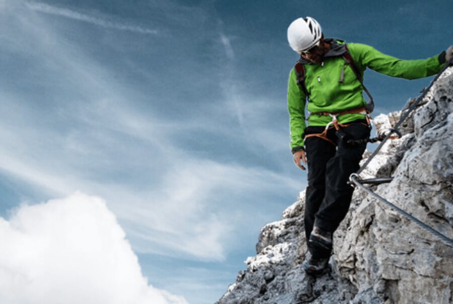 Tyroparc: Via Ferrata and Hiking in the Laurentians - Bridges, handles, and the 60-meter climb