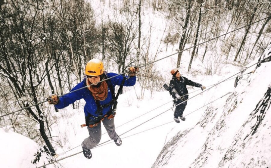Tyroparc: Via Ferrata and Hiking in the Laurentians - Who will get the most from this outing