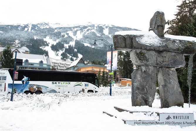 Vancouver Airport to-or-from Whistler or Squamish by Bus (Single trip) - Luggage, skis, snowboards, and bicycles